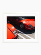 Two Ferrari F40s Art Print