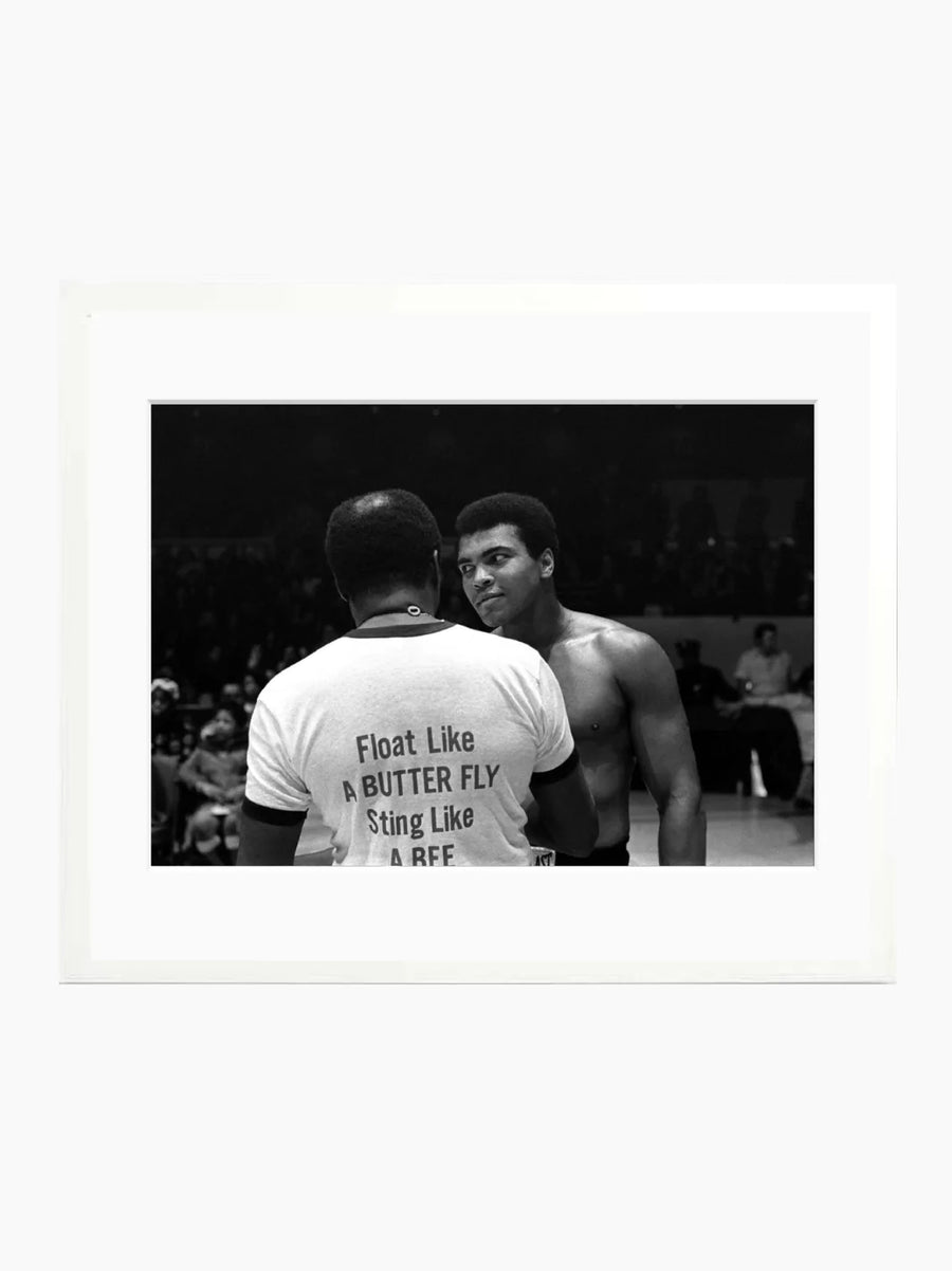 Float Like A Butterfly Muhammed Ali Art Print