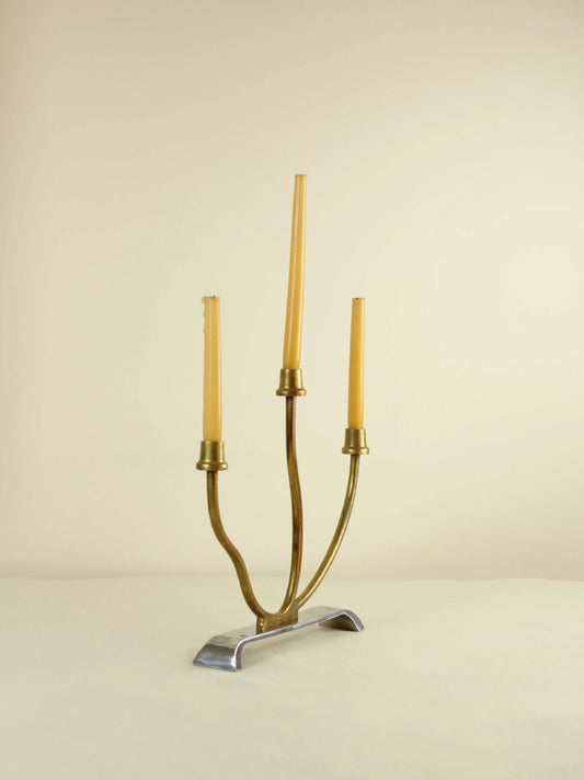 Three-Armed Candleholder