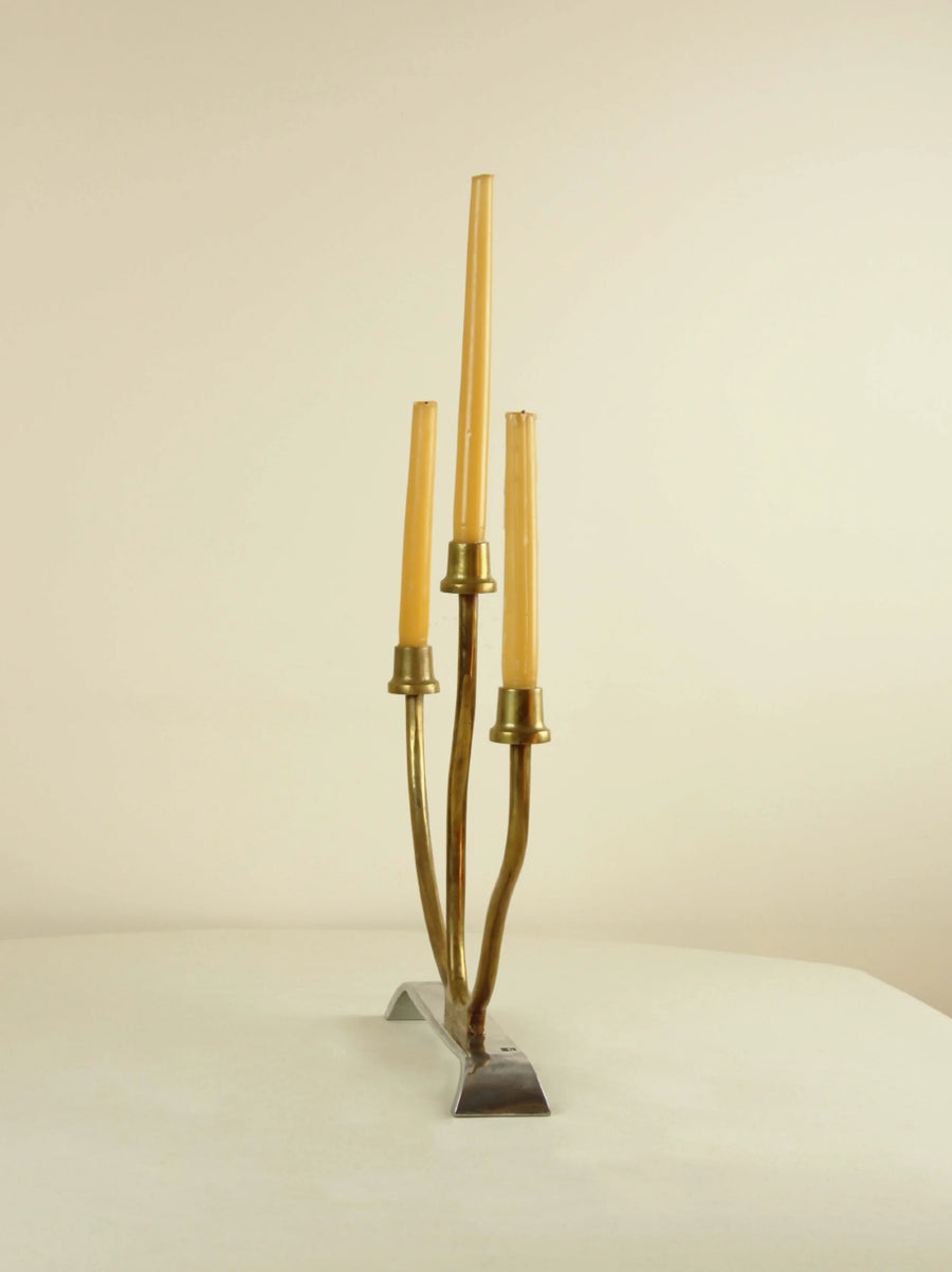Three-Armed Candleholder