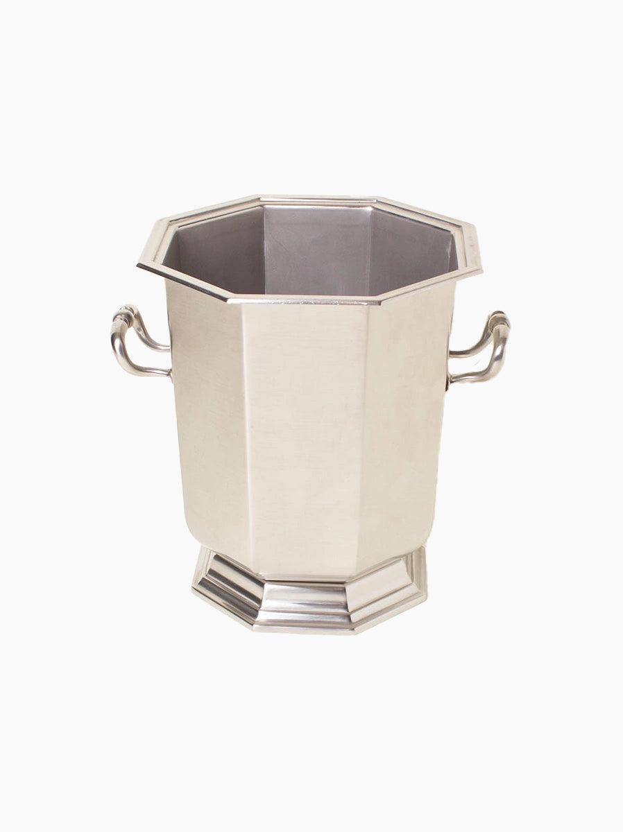 Silver Angular Wine Bucket