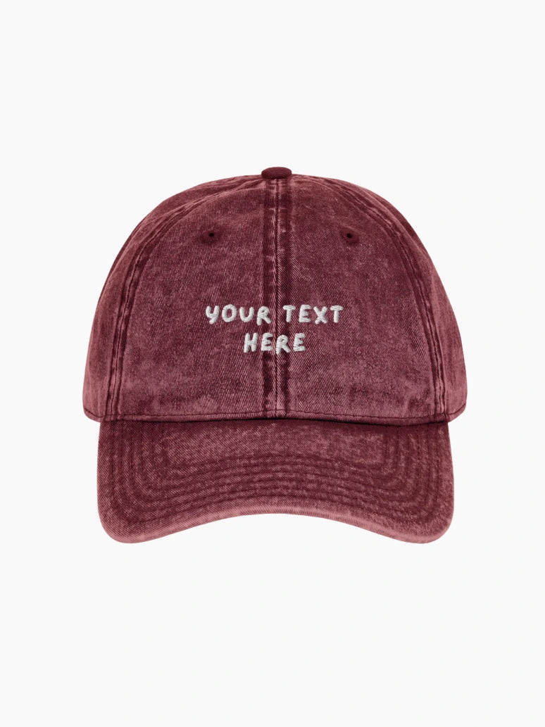 Custom Vintage Cap