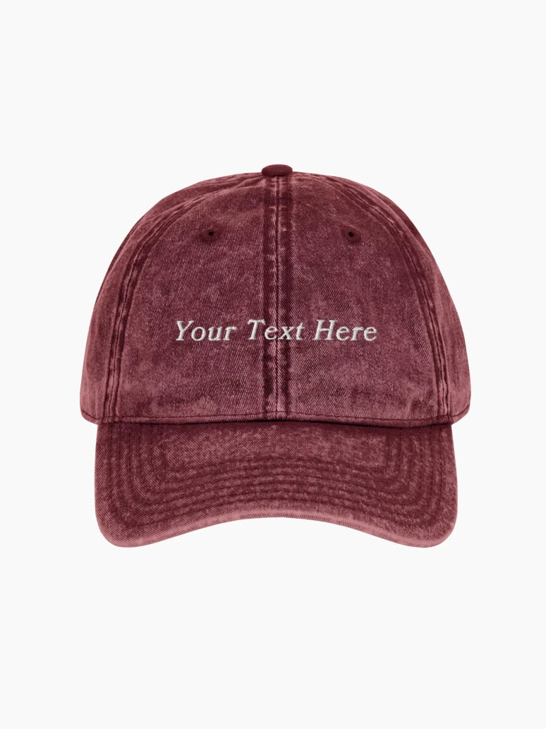 Custom Vintage Cap