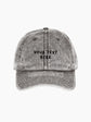 Custom Vintage Cap