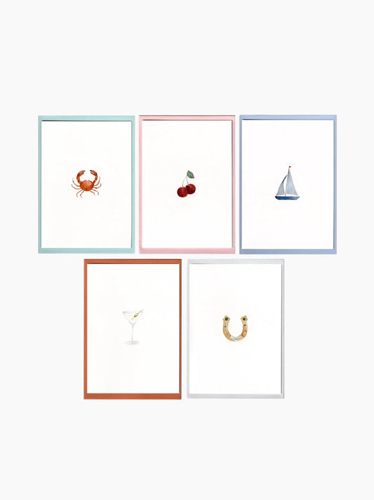 Watercolour Cards Pack of 5