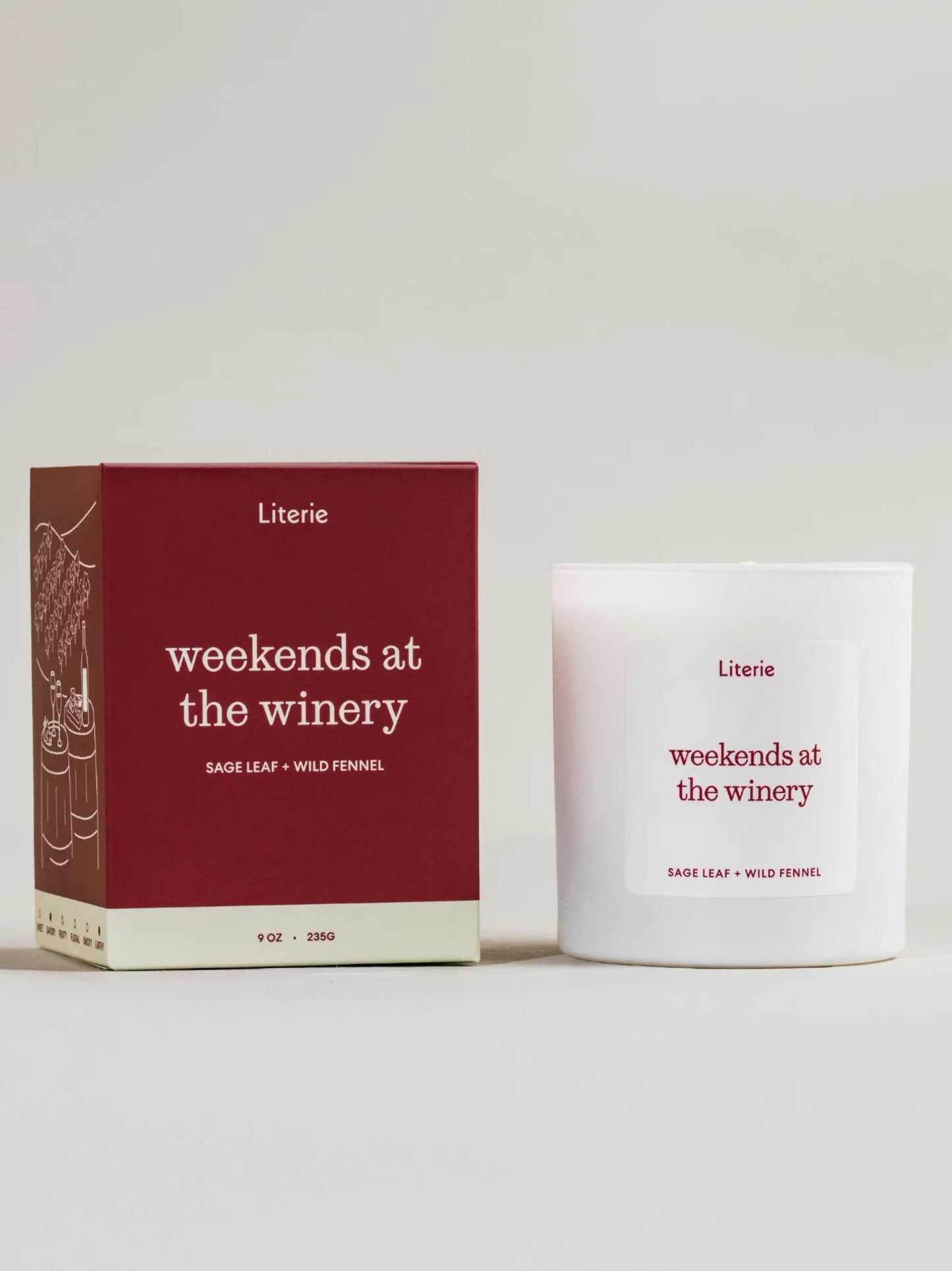Weekends at the Winery Candle