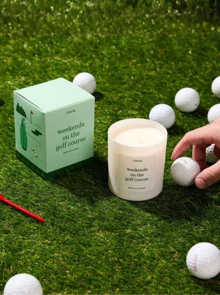 Weekends on the Golf Course Candle