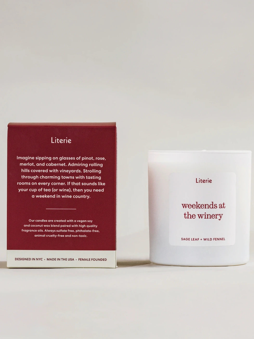 Weekends at the Winery Candle