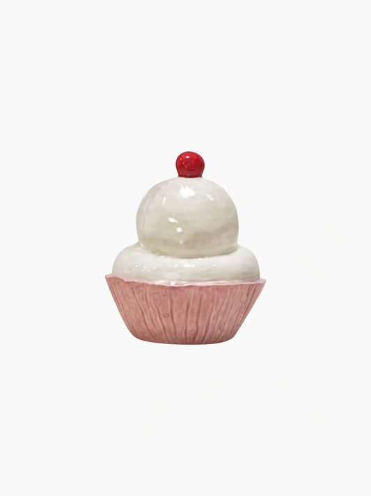 Whipped Cream & Cherry Candle Holder