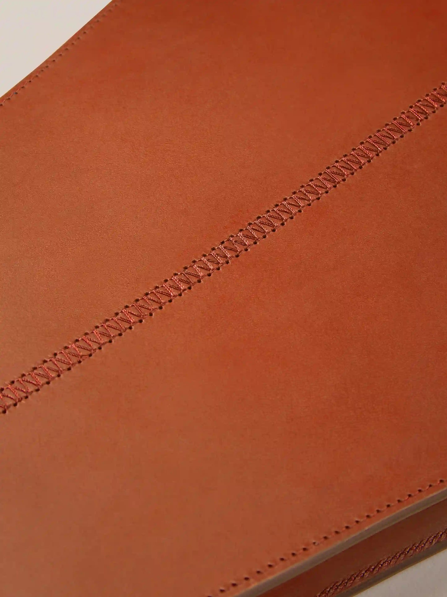 Tan Leather Tennis Racket Cover