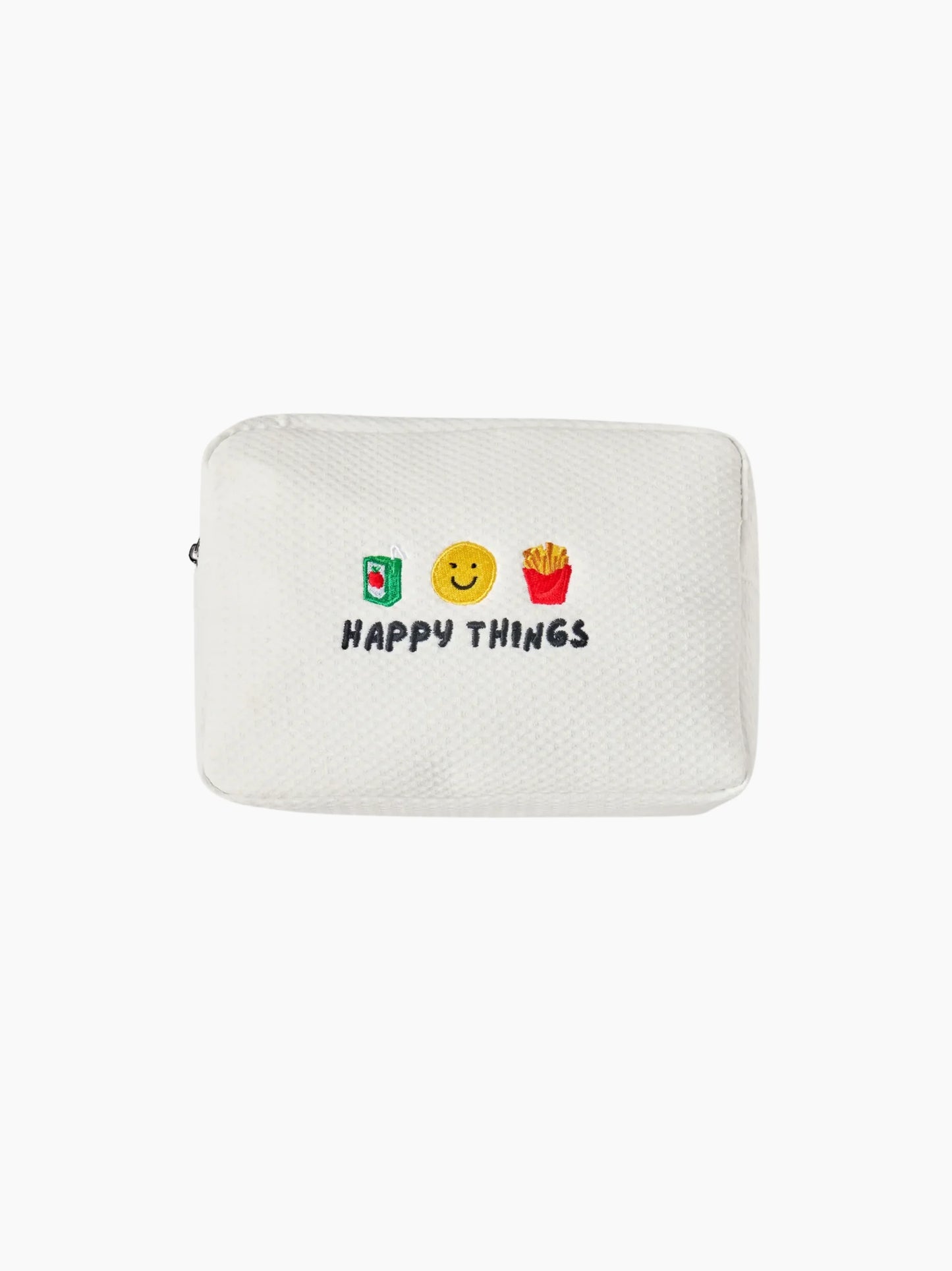 Personalised White Waffle Pouch