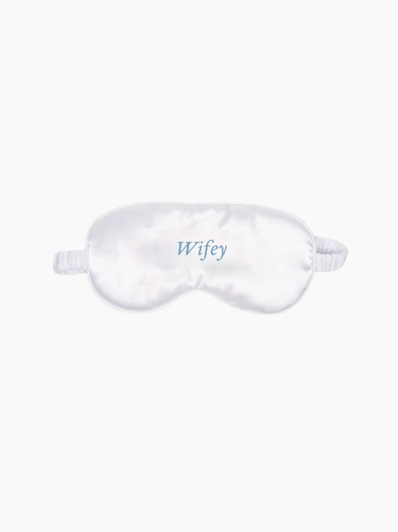 Personalised Silk Eye Mask