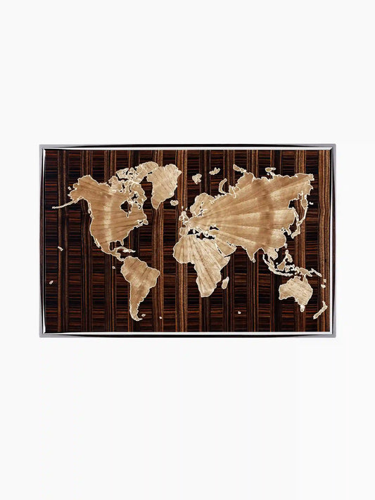 World Map Jewellery Box