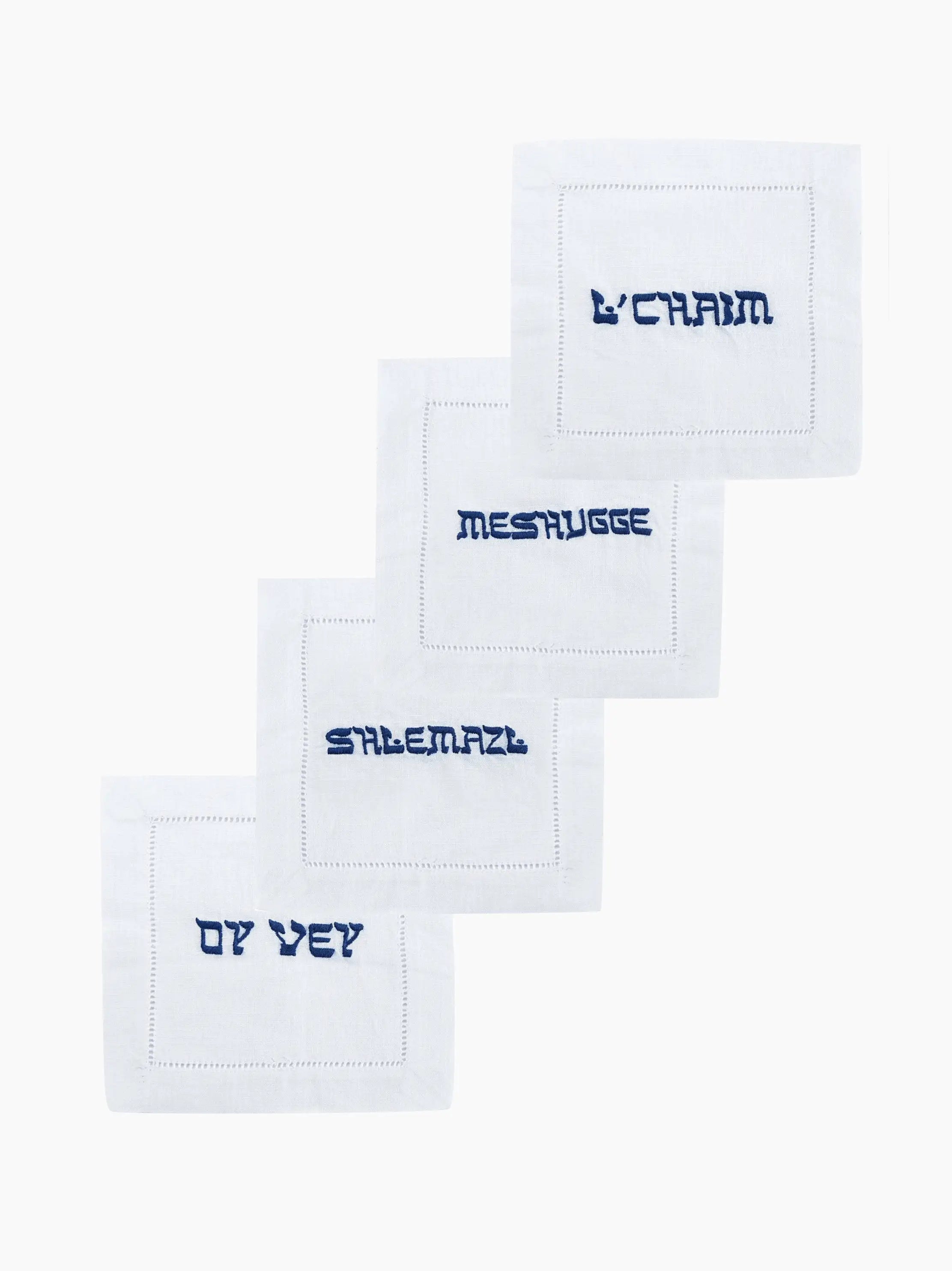 Yiddish Cocktail Napkins Set | The Go-To