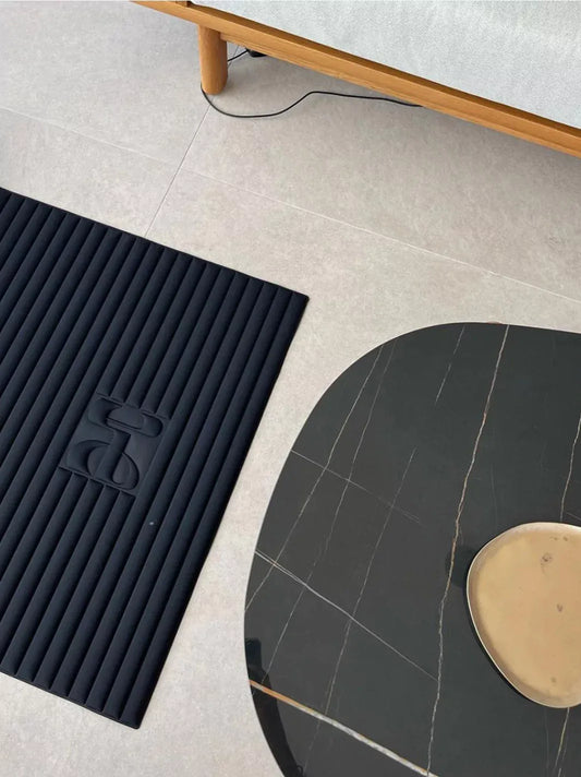 Black Exercise Mat