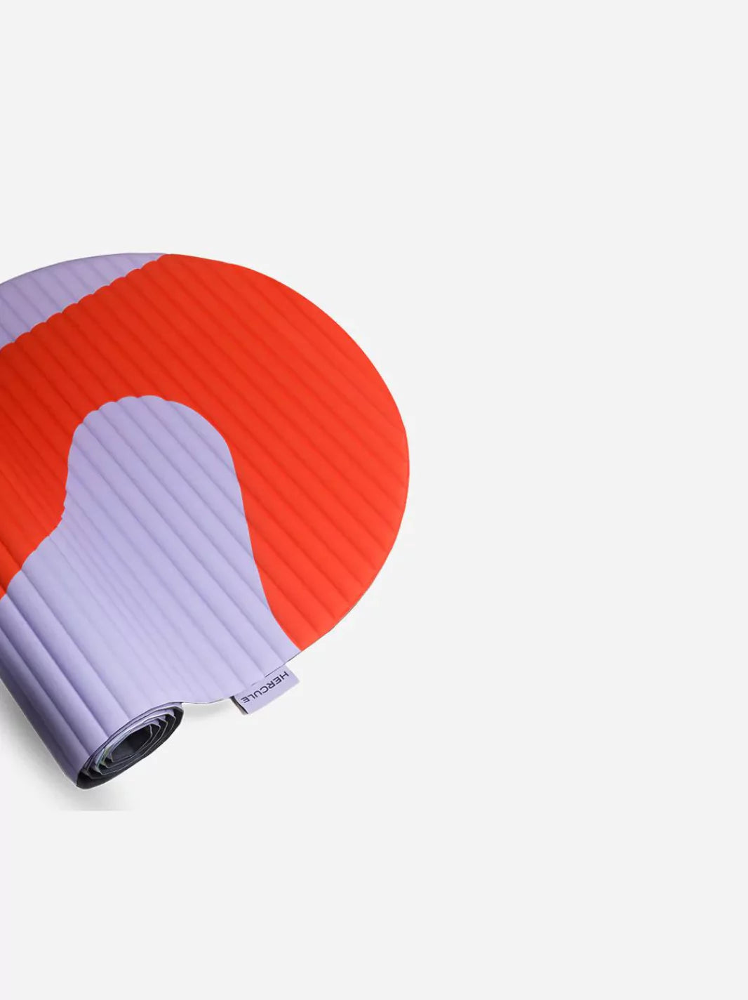 Purple and Orange Exercise Mat