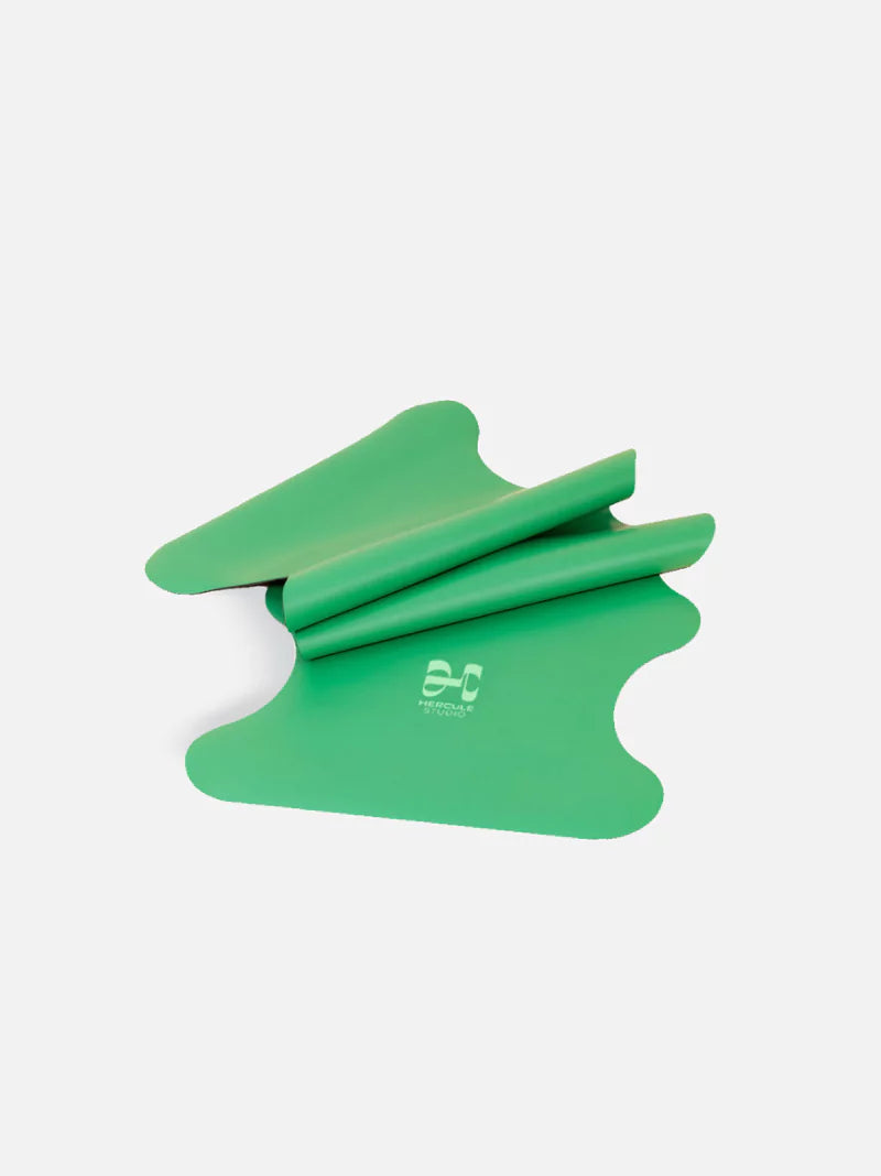 Golf Green Scallop Yoga Mat
