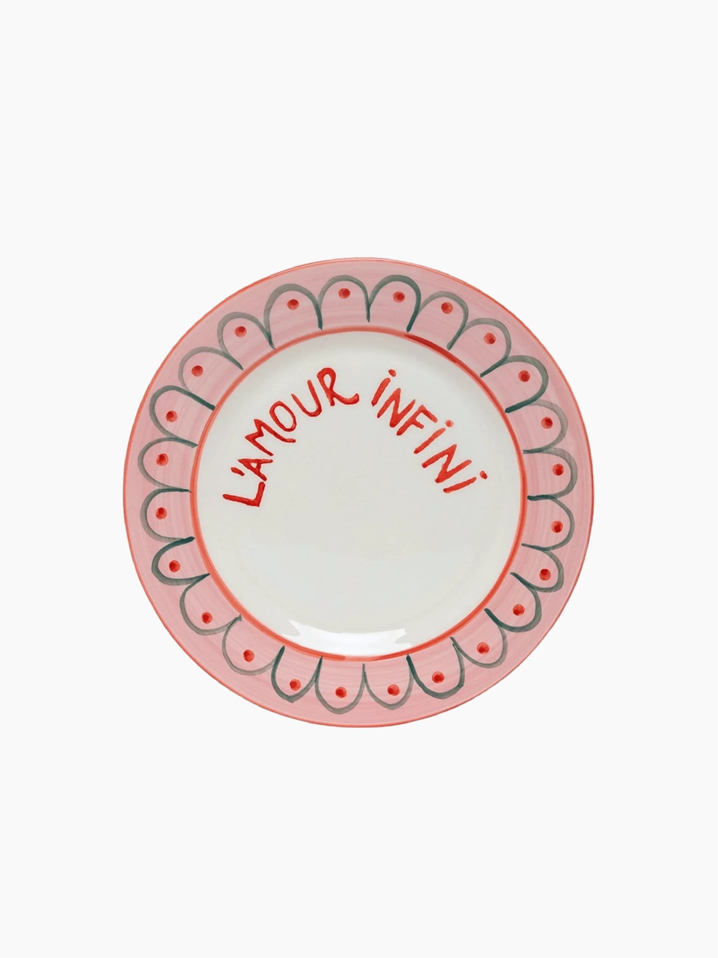 L’Amour Dessert Plates Set of 2