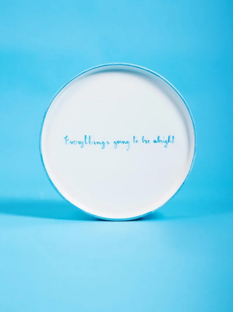Everything's Going To Brie Alright Dinner Plate
