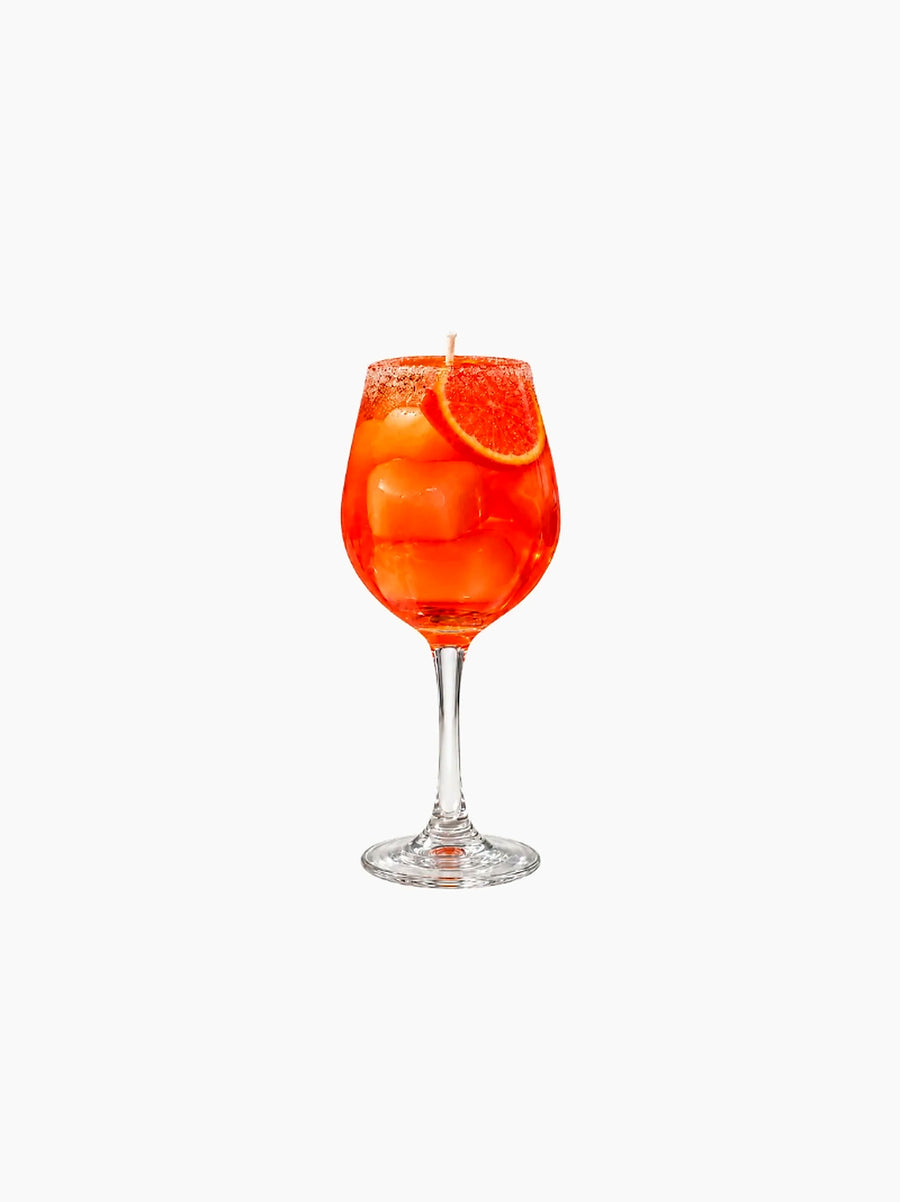 Aperol Spritz Candle