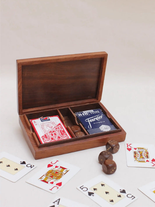 Vintage Card Game Box
