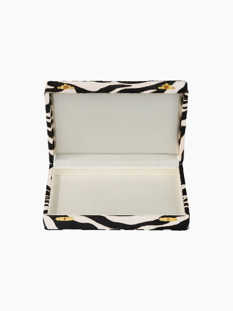 Zebra Jewellery Case