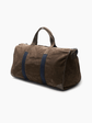 Suede Boston Travel Bag