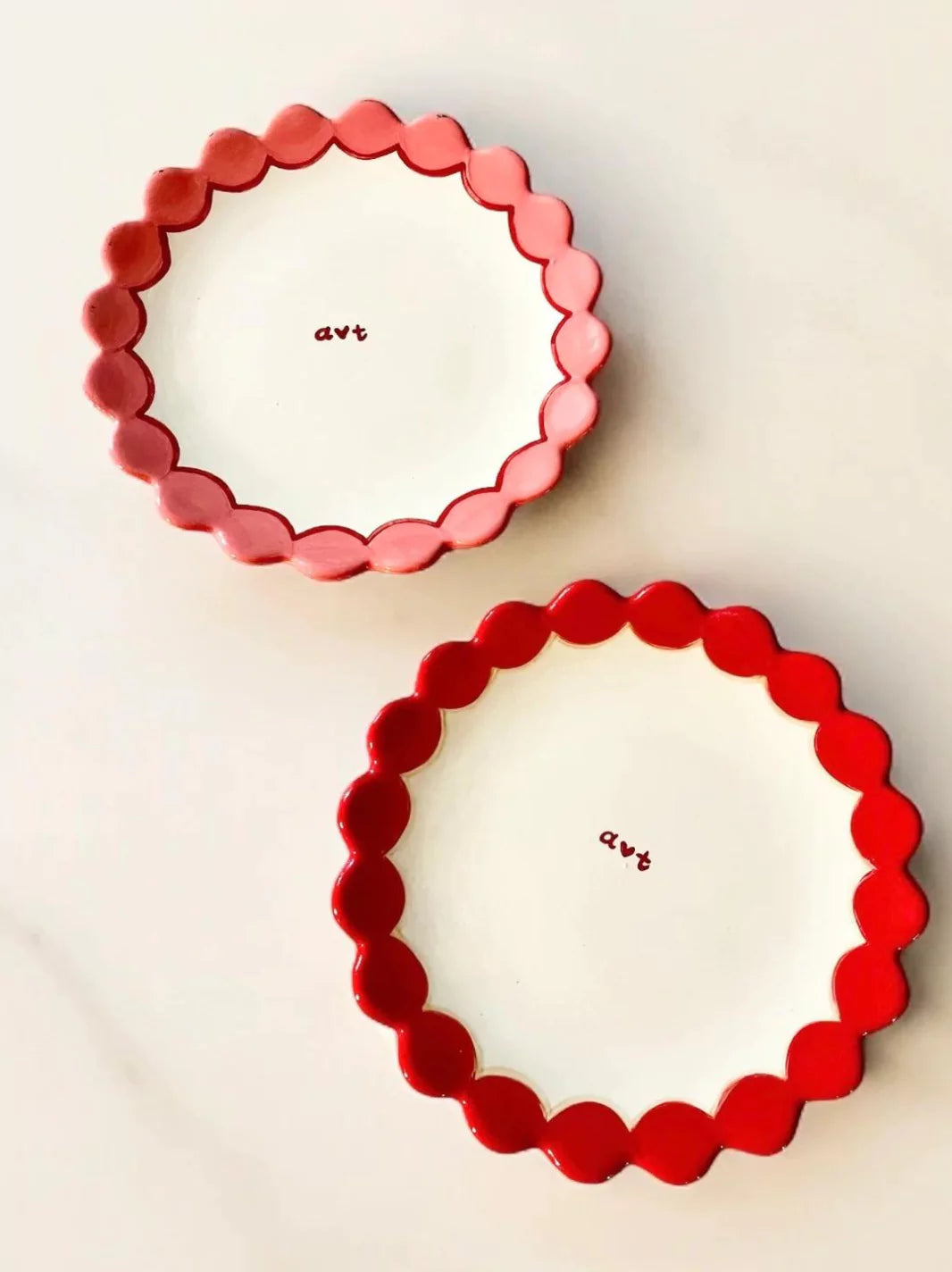 Bespoke Dessert Plates Set of 2
