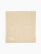 Personalised Cashmere Cable Knit Baby Blanket