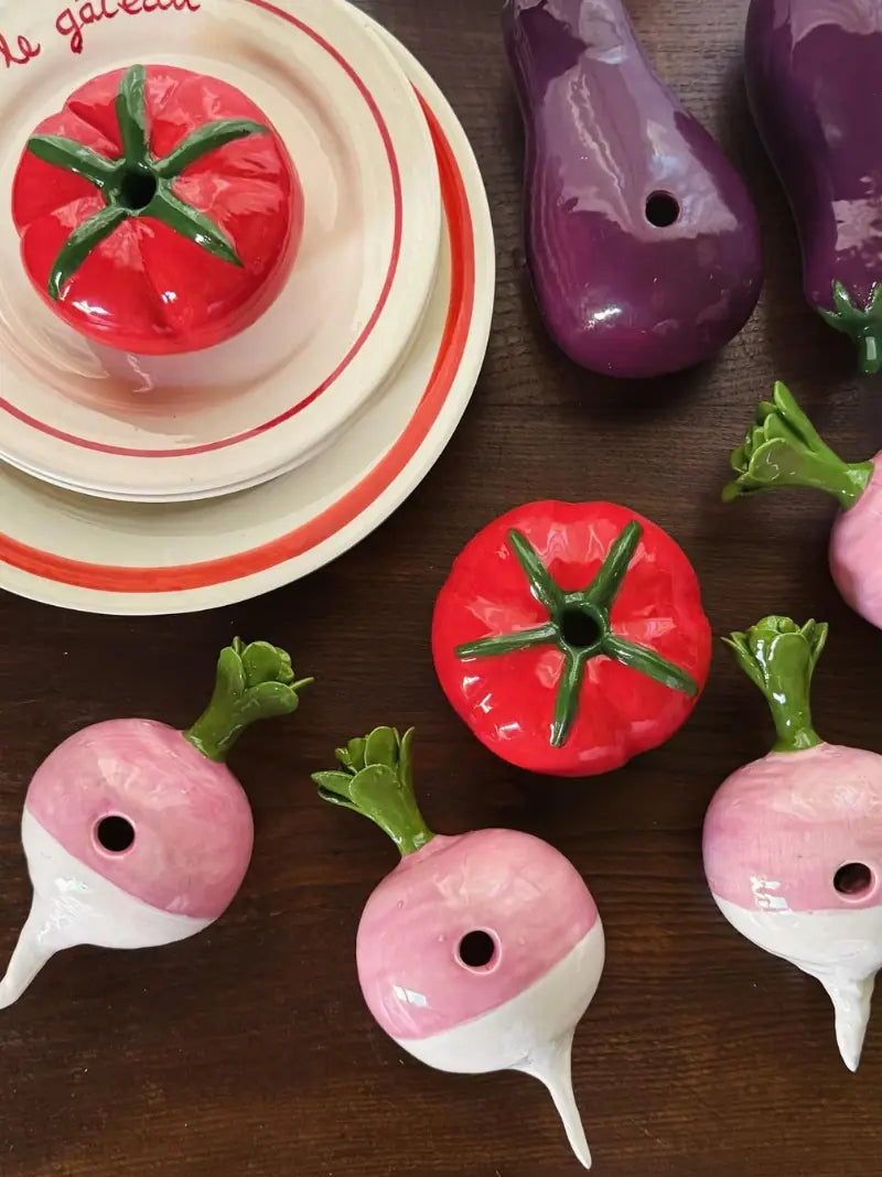 Radish Candle Holder