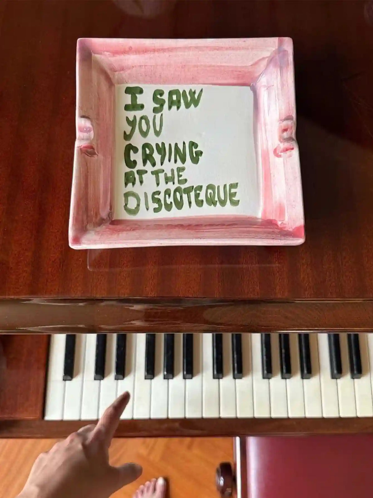 Crying At The Discoteque Trinket Tray