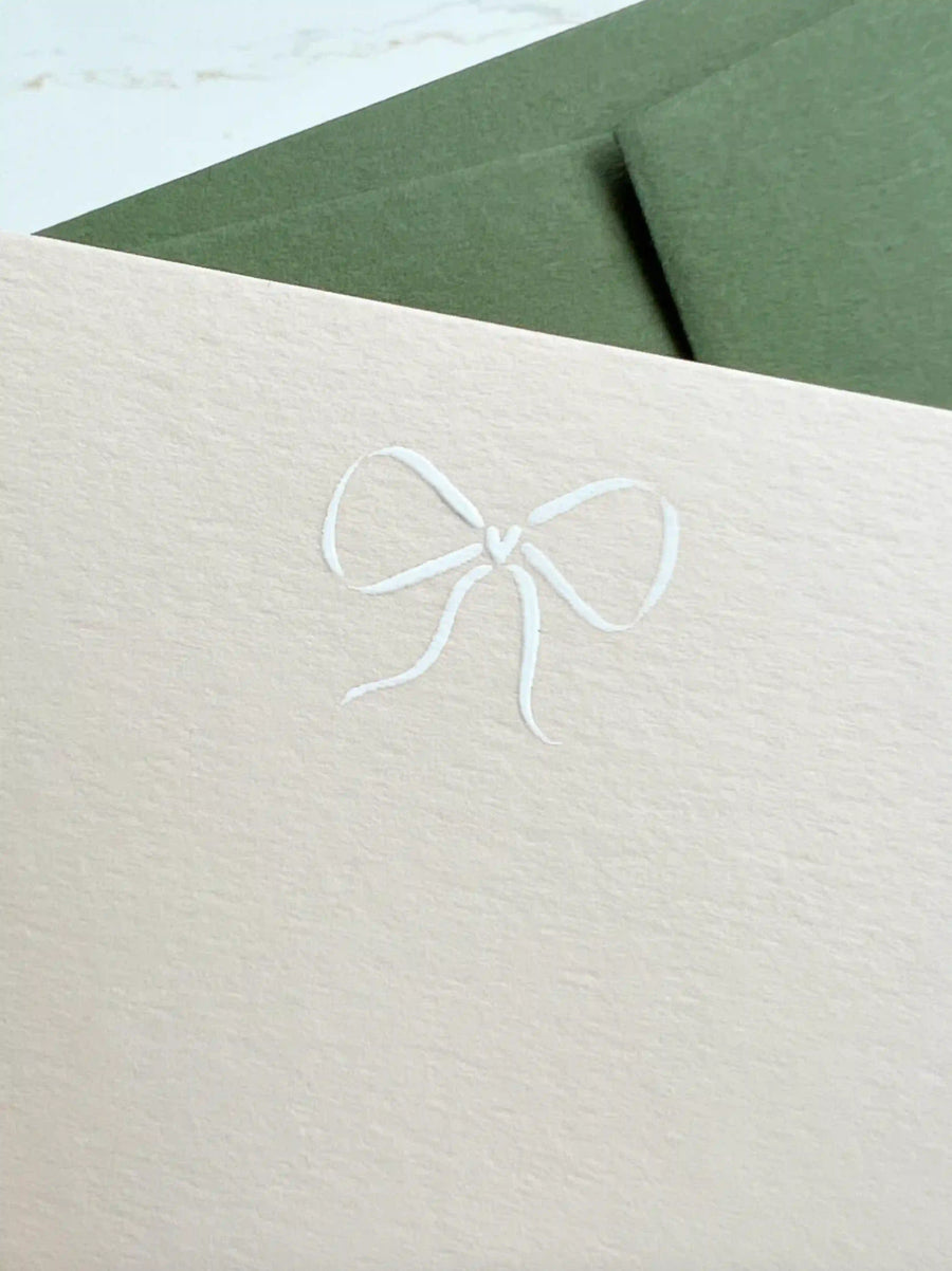 Bow Note Cards