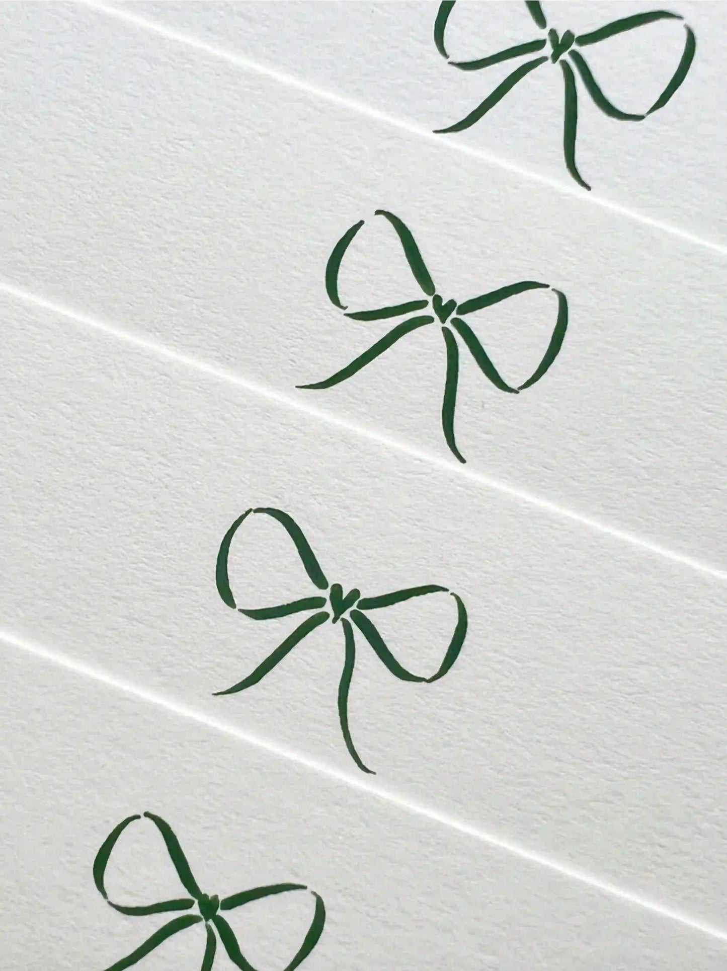 Cotton Bow Note Cards