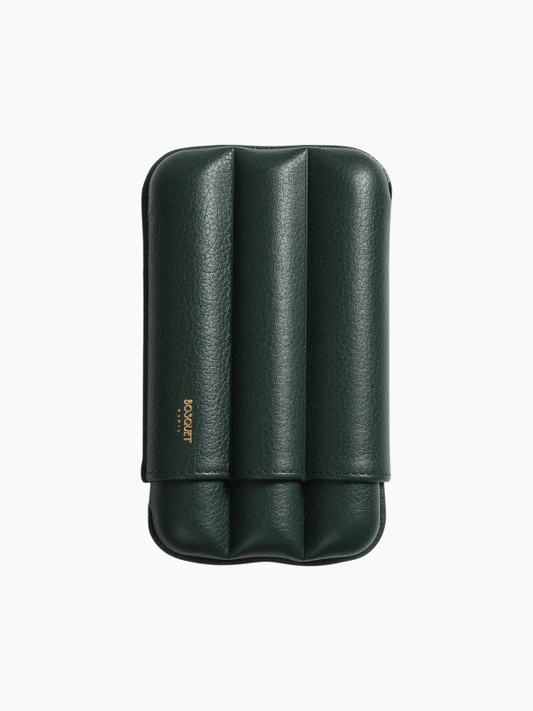Personalised Rounded Three Cigar Case