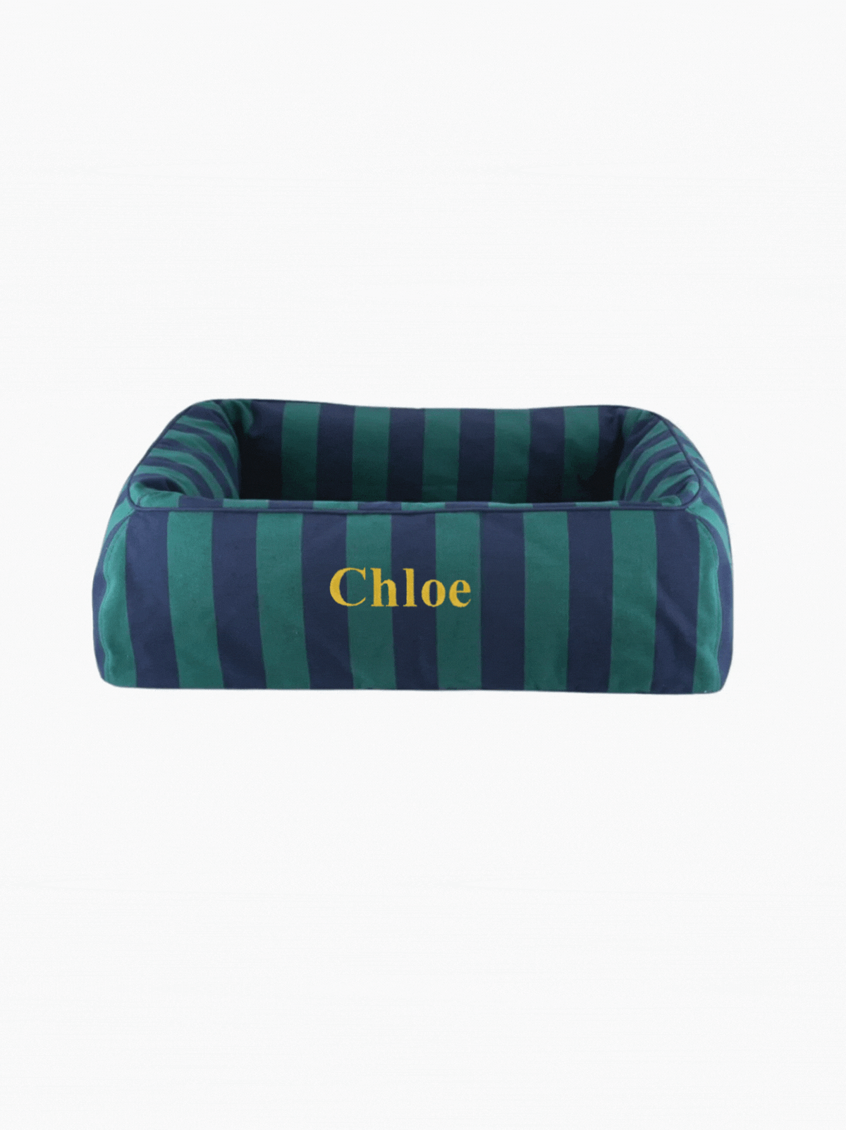 Striped Dog Bed