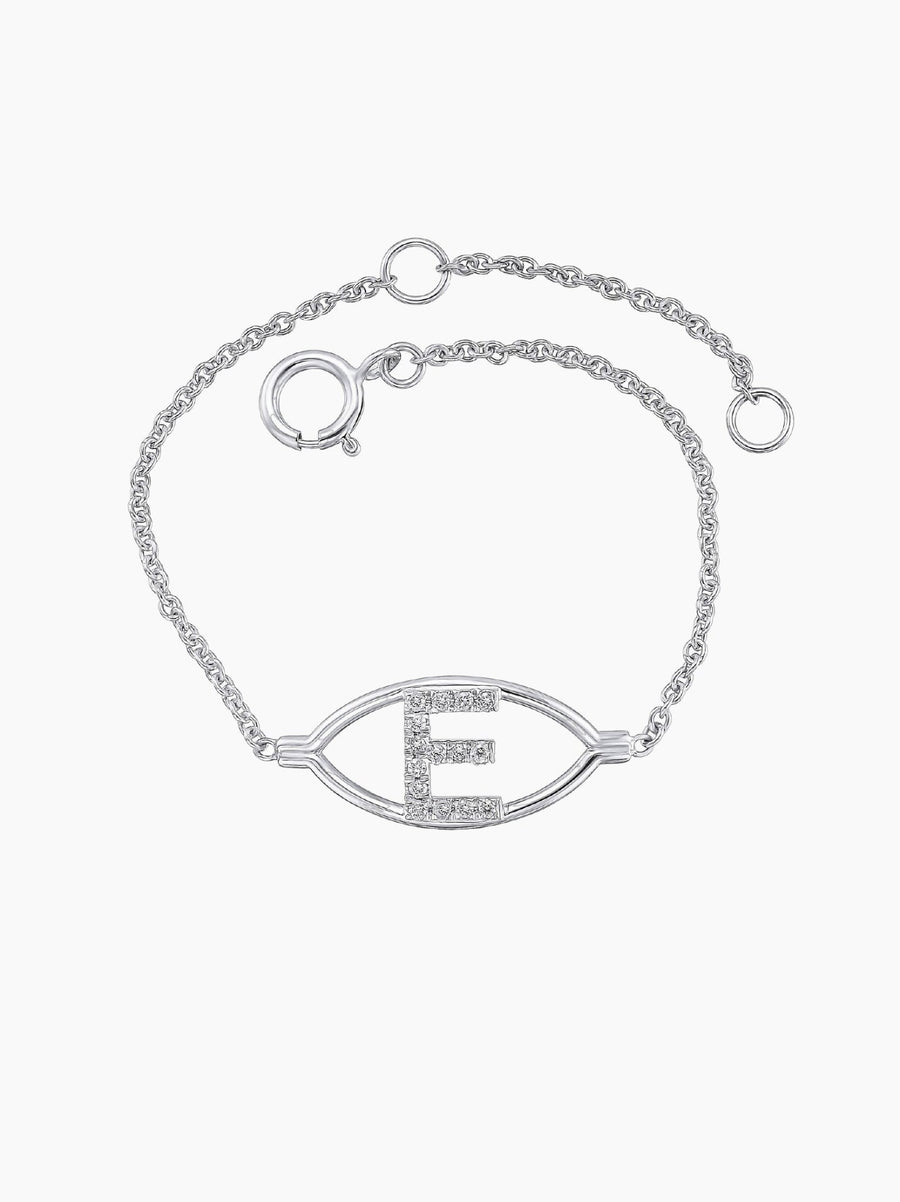 Gold Letter Baby Bracelet