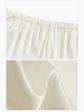 French Style Silk Long Pyjama Set fabric detail