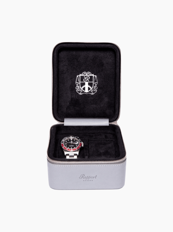 Leather Watch Zip Case