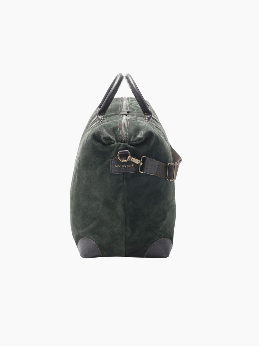 Suede Harvard Travel Bag