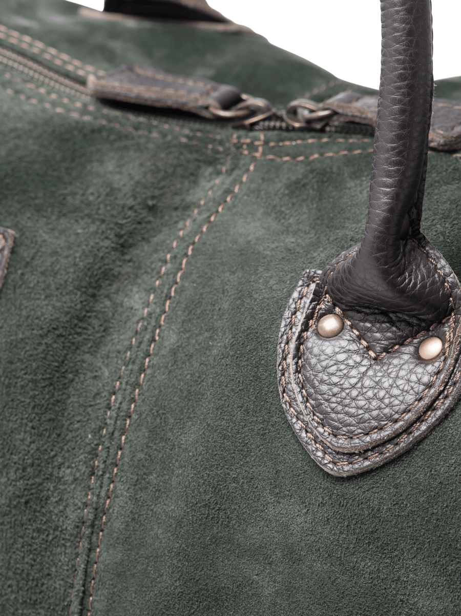 Suede Harvard Travel Bag