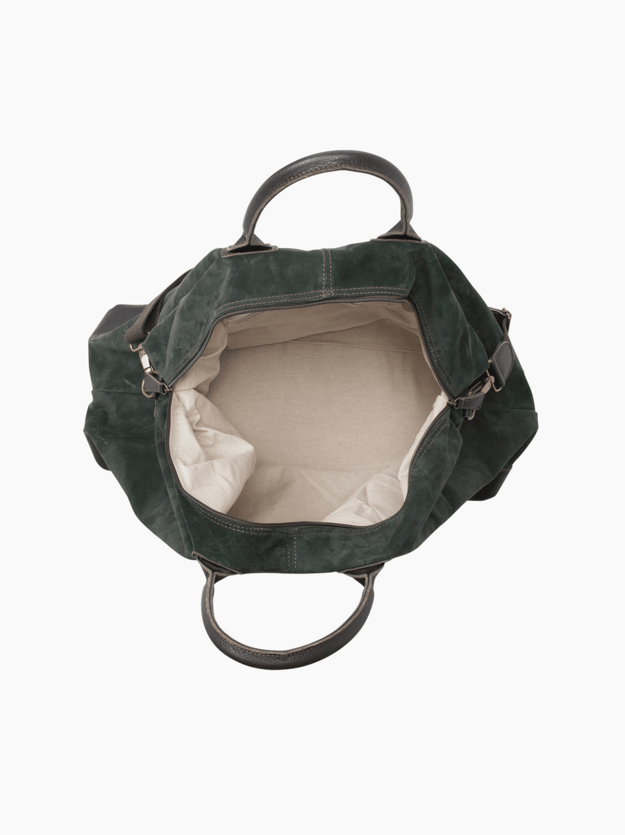 Suede Harvard Travel Bag