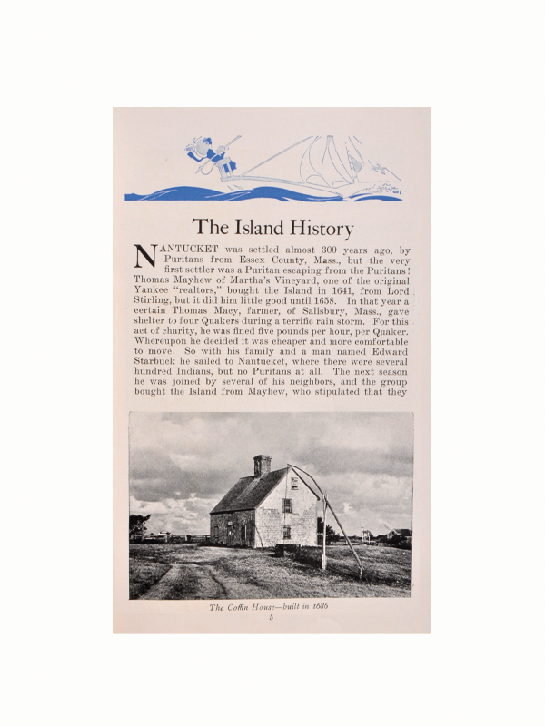 Nantucket John Held Jr. Pamphlet