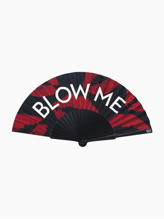 Blow Me Kisses Hand Fan