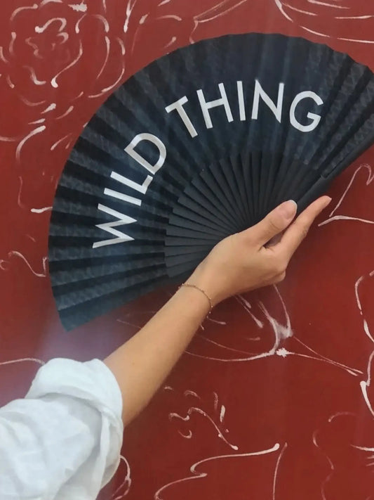 Wild Thing Hand Fan