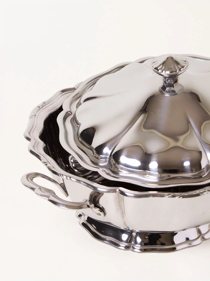 Silver Bowl With Lid