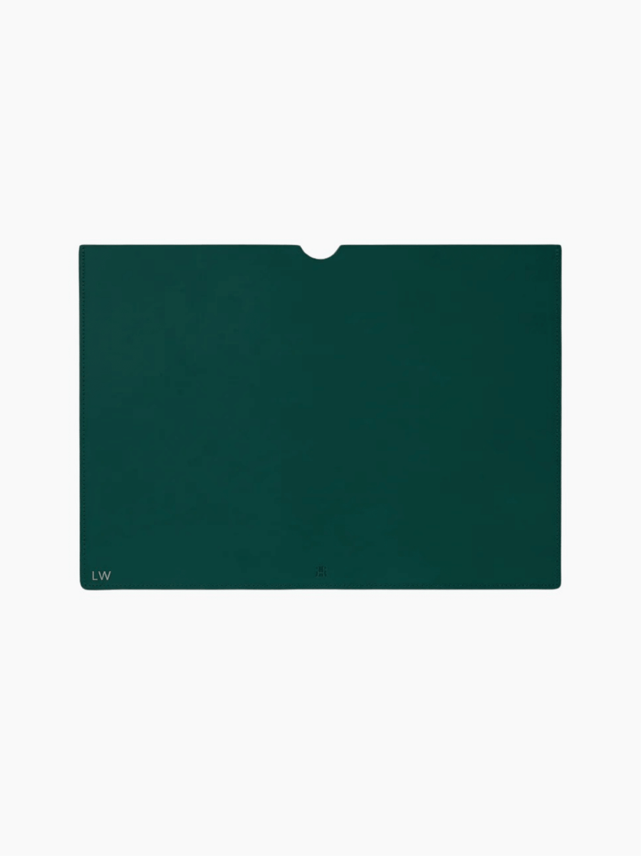 Personalised Leather Laptop Case