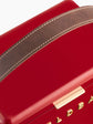 Lobster Red Drinks Box leather handle