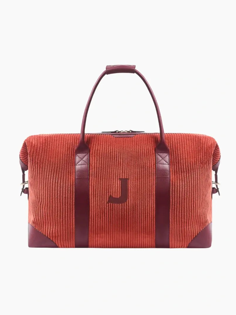 Personalised Corduroy Weekend Bag