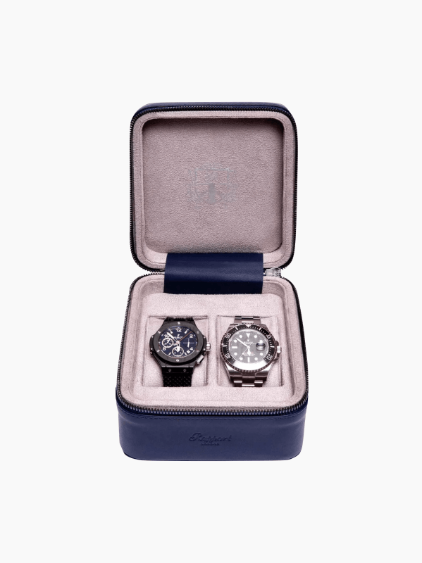 Leather Watch Zip Case