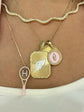 Angel Wing Gold Cut-Out Charm